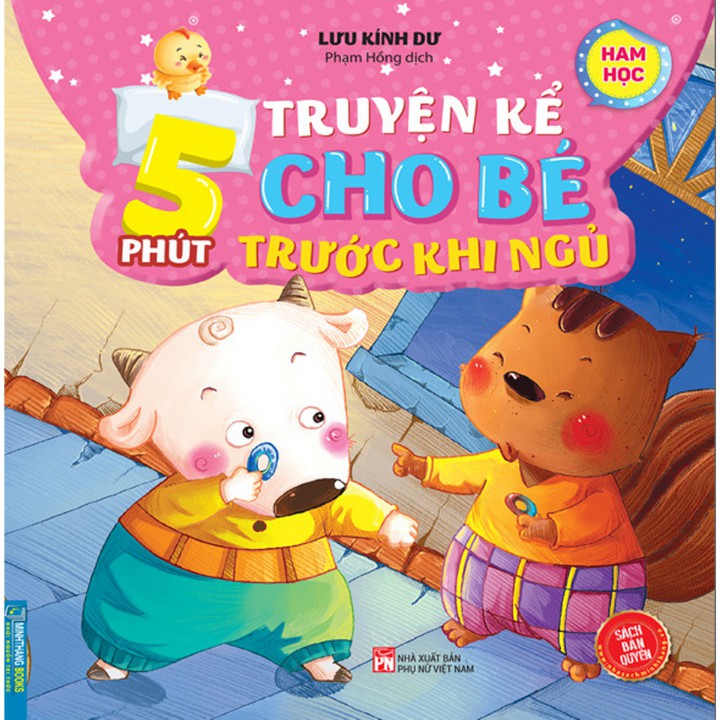 Sách - 5 Phút truyện kể cho bé trước khi ngủ - Ham học