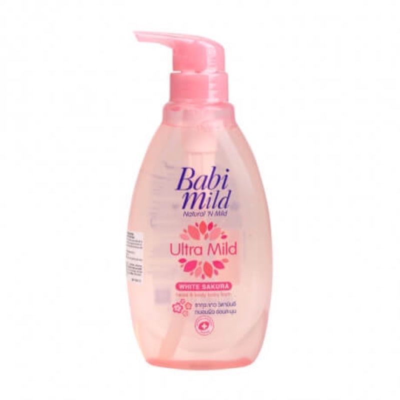 Sữa tắm toàn thân cho bé Babi Mild Thái Lan 400ml