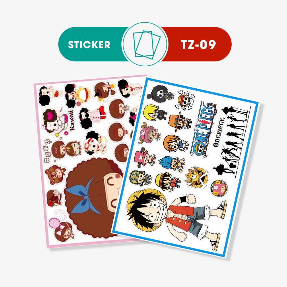 Sticker dán Vali kingsun nhiều mẫu mãTZ09