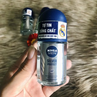 Lăn Khử Mùi Nivea Men Silver Protect 25ml