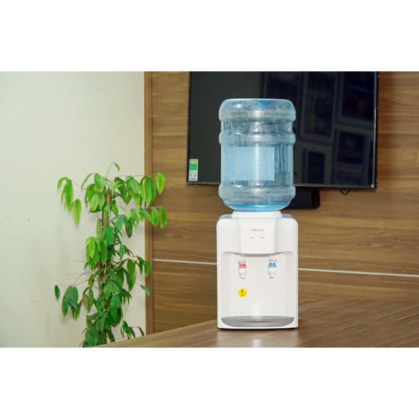 Cây nước bình lọc nước nóng lạnh mini chính hãng Fujihome để bàn tiện lợi công nghệ Nhật Bản dùng cho văn phòng, gia đìn