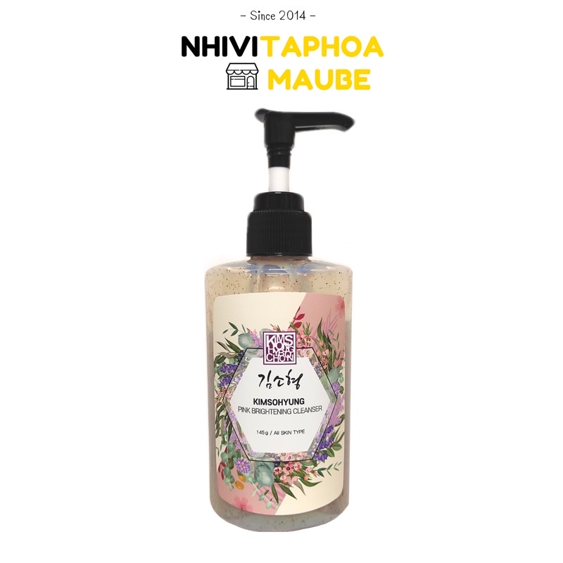 SỮA RỮA MẶT BÁC SĨ KIM VIỆN ĐÔNG Y HÀN QUỐC, CHIẾT XUẤT THẢO MỘC VÀ ĐẬU ĐỎ, HÀNG NHẬP KHẨU CHÍNH HÃNG 145g