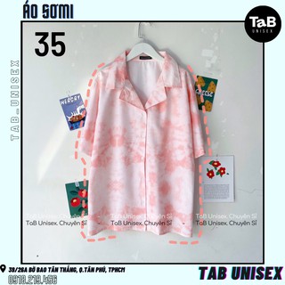 Áo Sơ mi họa tiết Form Rộng Dể Thương S35 - TAB UNISEX