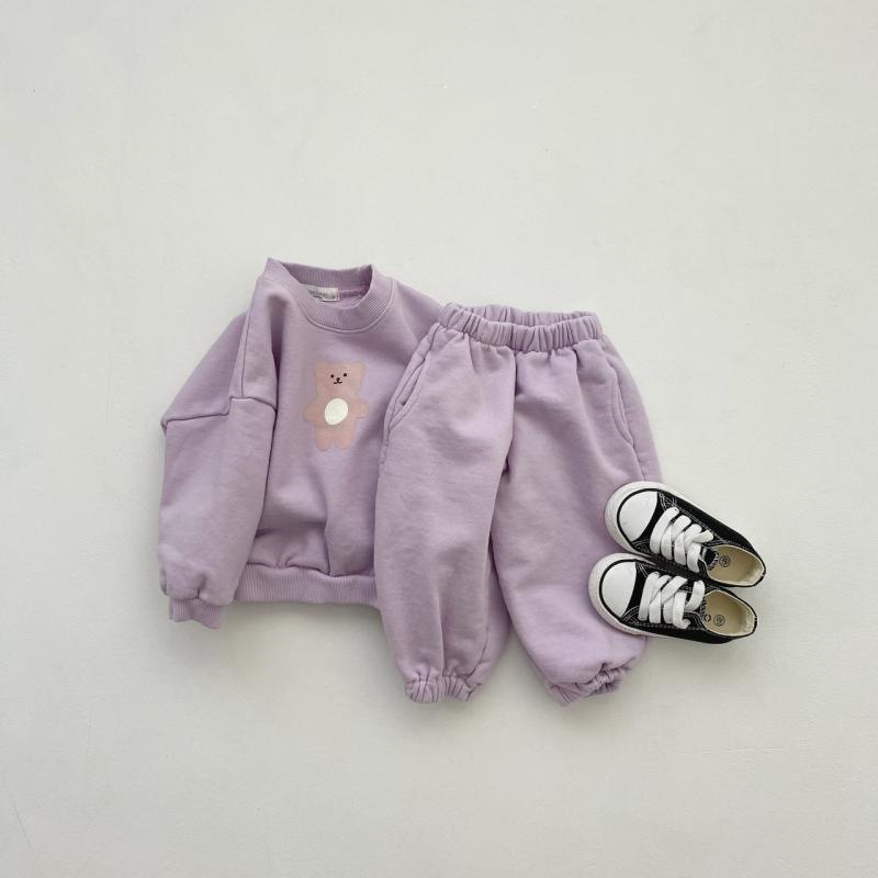 Áo sweater dài tay phối quần dài độc đáo thời trang mùa thu cho bé 0-36 tháng tuổi