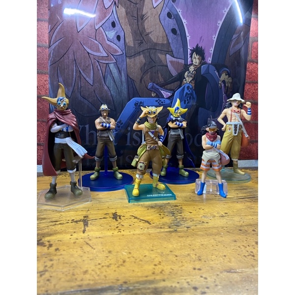 Mô Hình One Piece Chính Hãng - Bộ 6 Usopp