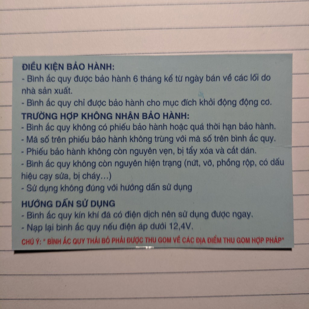 Bình ắc quy khô xe máy GS GTZ6V 12V-5Ah chính hãng GS BATTERY