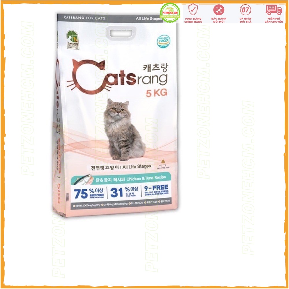 Catsrang 400g - thức ăn hỗn hơp hoàn chỉnh cho mèo ️ FREESHIP️ thức ăn mèo hạt Catsrang 400gr cho mèo ở mọi lứa tuổi