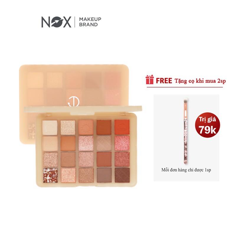 Bảng phấn mắt NOX 20 màu dễ tán lâu trôi 20g | BigBuy360 - bigbuy360.vn