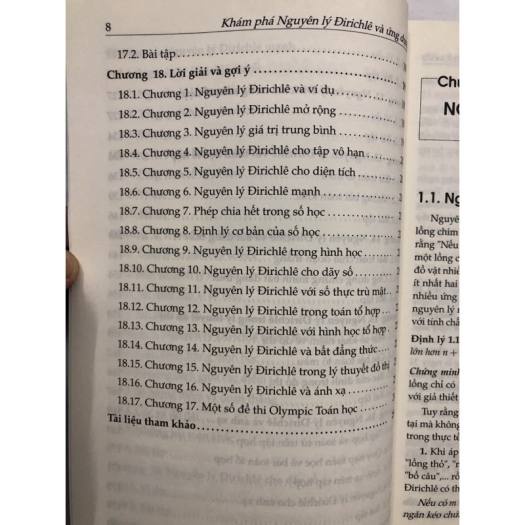 Sách Khám phá nguyên lý Đirichlê và ứng dụng