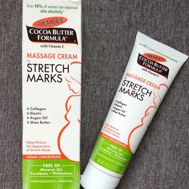 Kem Trị Rạn Da Palmers Cocoa Butter USA, Chống Rạn Da Cho Bà Bầu Trước và Sau Sinh - Massage Cream For Stretch Marks