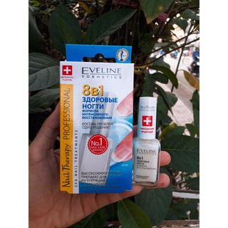 LỌ SERUM DƯỠNG MÓNG EVELINE 8in1 NGA