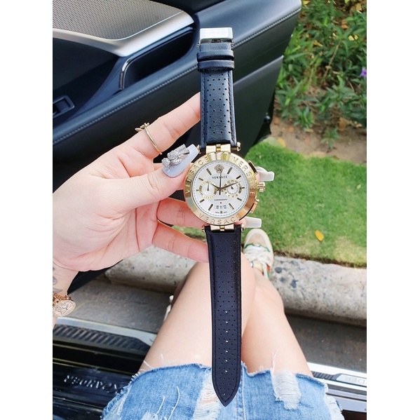 Đồng hồ nam Versaca 42mm dây da