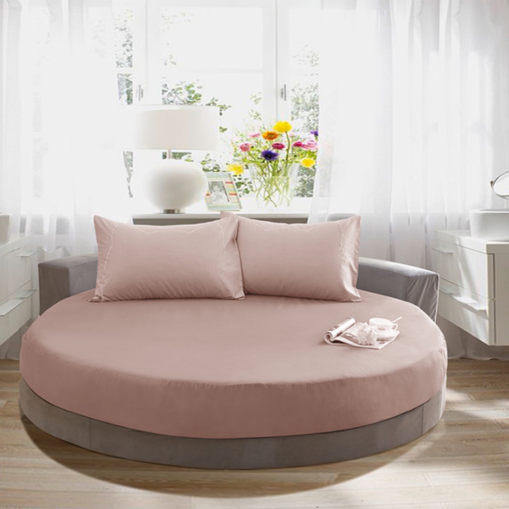 Mềm Ga Trải Giường Hình Tròn 200x200cm