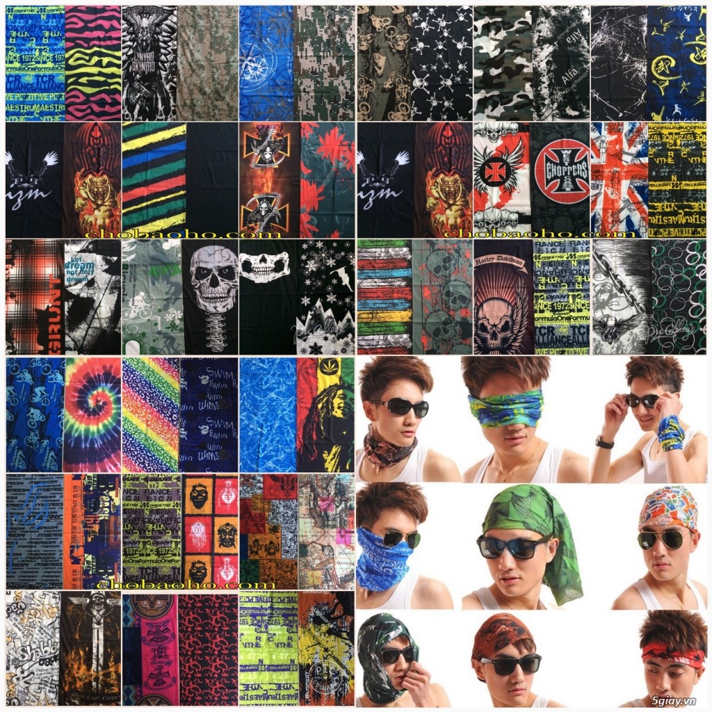 Khăn đa năng đi phượt