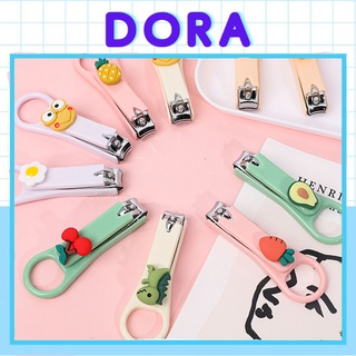 Bấm cắt móng tay móng chân mini hoạ tiết hoa quả dễ thương bỏ túi