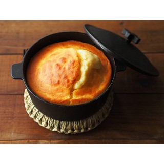 nồi gang thô mini 12cm cast iron