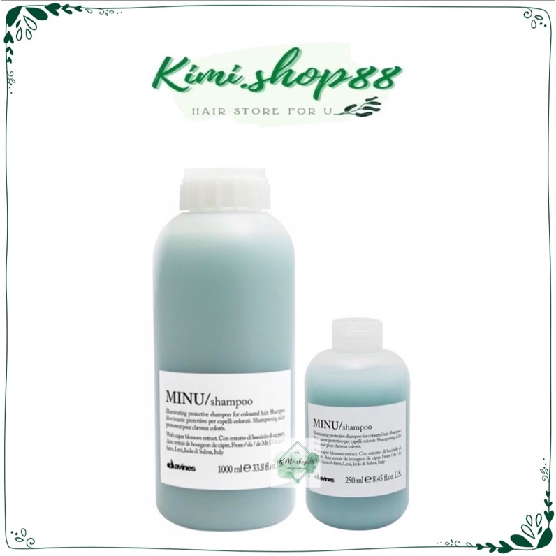 DẦU GỘI CHO TÓC NHUỘM DAVINES - MINU SHAMPOO