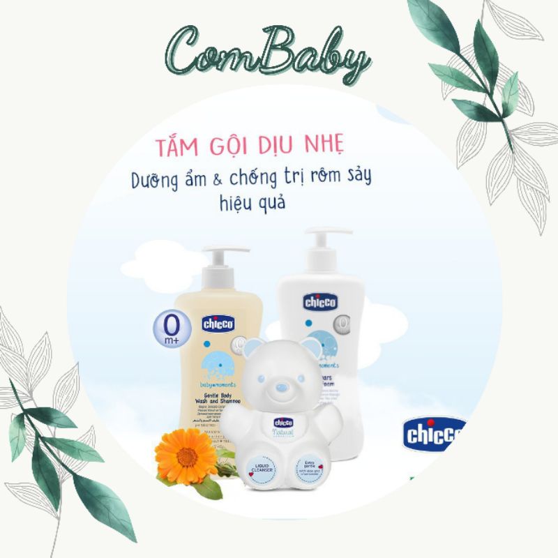 Sữa tắm gội chiết xuất Yến mạch Chicco 0m+