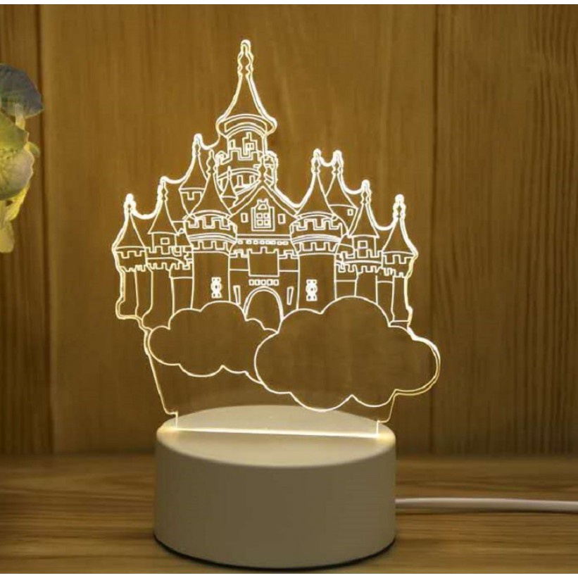 Đèn Led MICA Trang Trí Đổi Màu ( Ngẫu Nhiên )