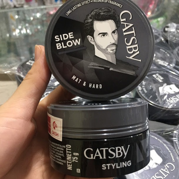 [Mẫu 2020] Sáp vuốt tóc GATSBY WAX 75g đủ màu