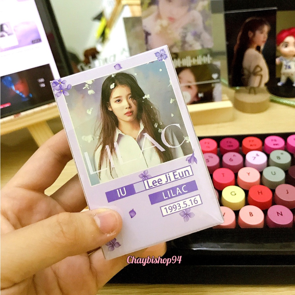 Hộp 54 lomo card IU