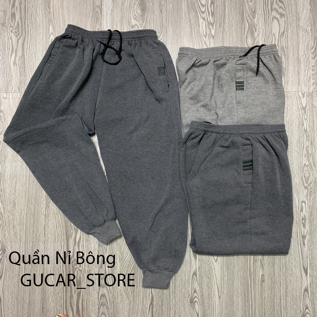[Xả kho thanh lí ] Quần Nỉ Bông Trung Tuổi - Quần Mặc Nhà Siêu Đẹp Và Giữ Nhiệt Tốt-Gucar_store