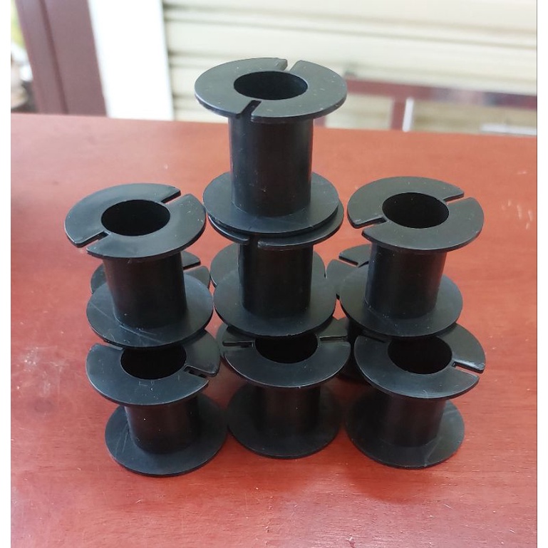 Combo 10 lõi nhựa đen 2 đầu tròn quấn cuộn cảm phân tần loa