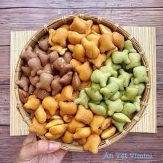 Bánh gấu nhân kem 500g