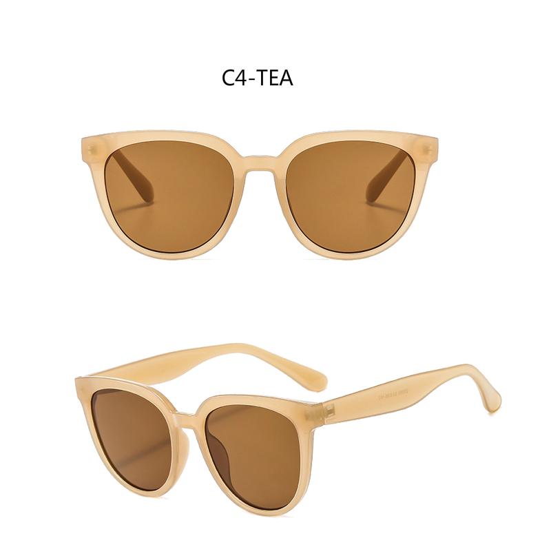 Kính mát bản lề kim loại thời trang đường phố Hàn Quốc