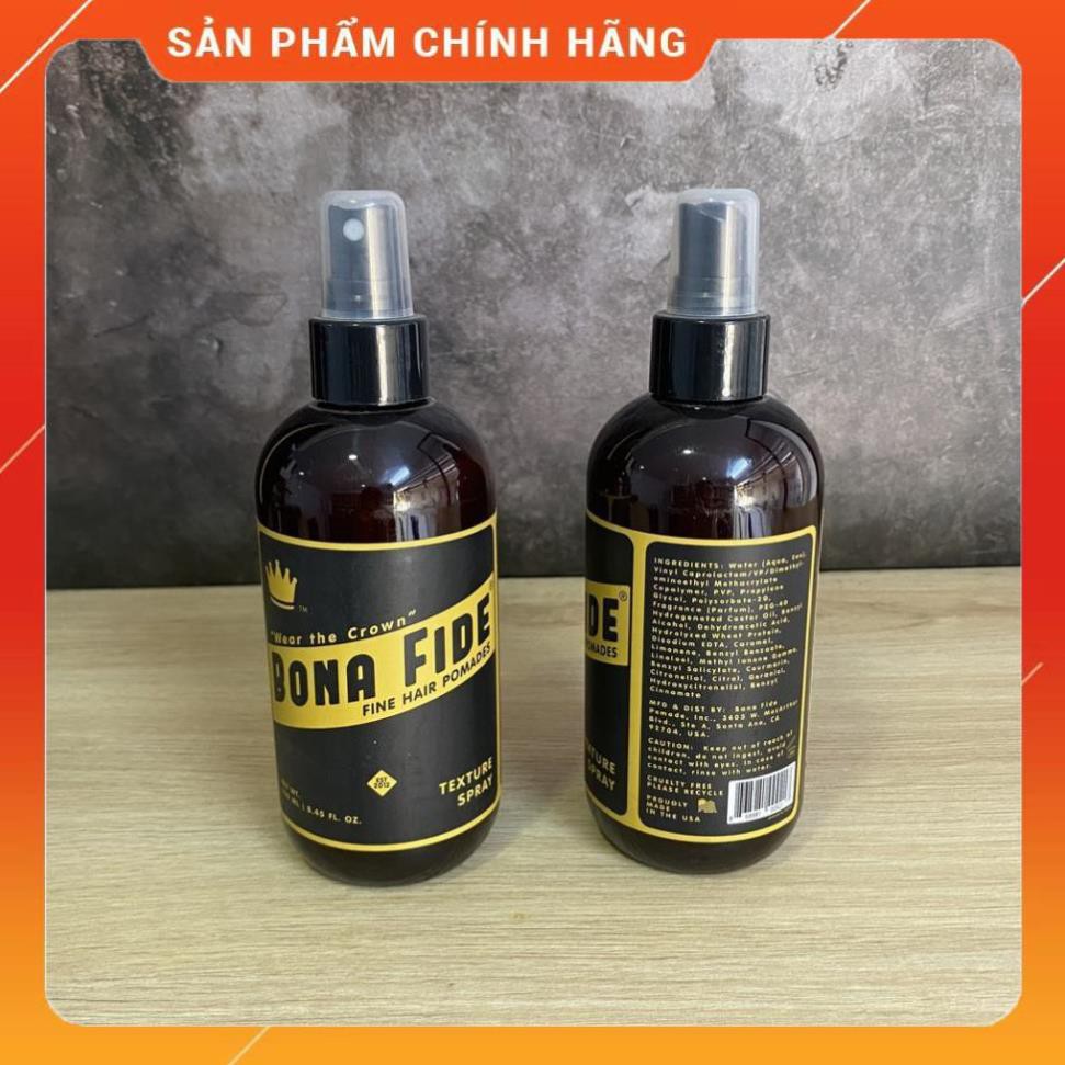 Chai Xịt Dưỡng Tạo Phồng Giữ Nếp Bona Fide + Tặng Lược