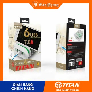 Ổ Cắm Đa Năng TITAN 6 Cổng USB CD02