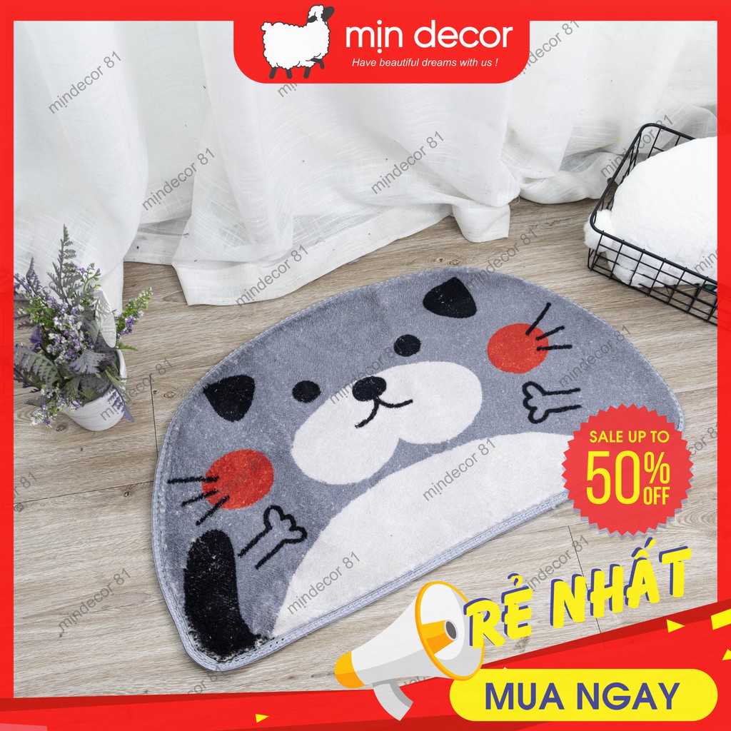 THẢM CHÂN 5D - THẢM NỆM BY MỊN DECOR