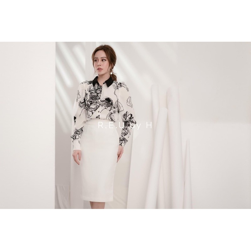[Xưởng sản xuất] Áo sơ mi hoa G155  CÓ BIGSIZE chất vải mát, thời trang thiết kế công sở đẹp