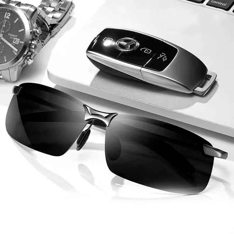 Kính mát phân cực chống tia uv thay đổi màu sắc phong cách cổ điển thời trang cho nam và nữ