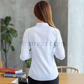 Áo Sơ Mi Nữ Dấu Cúc Cổ Đức H-8531