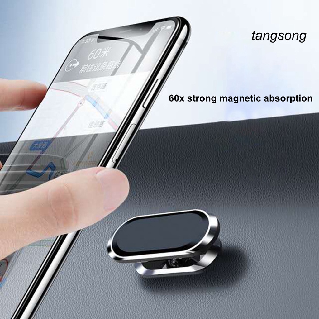 Giá đỡ điện thoại từ tính bằng hợp kim nhôm tự dính chắc chắn cho xe hơi