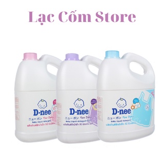 Nước giặt quần áo em bé Dnee 3000ml