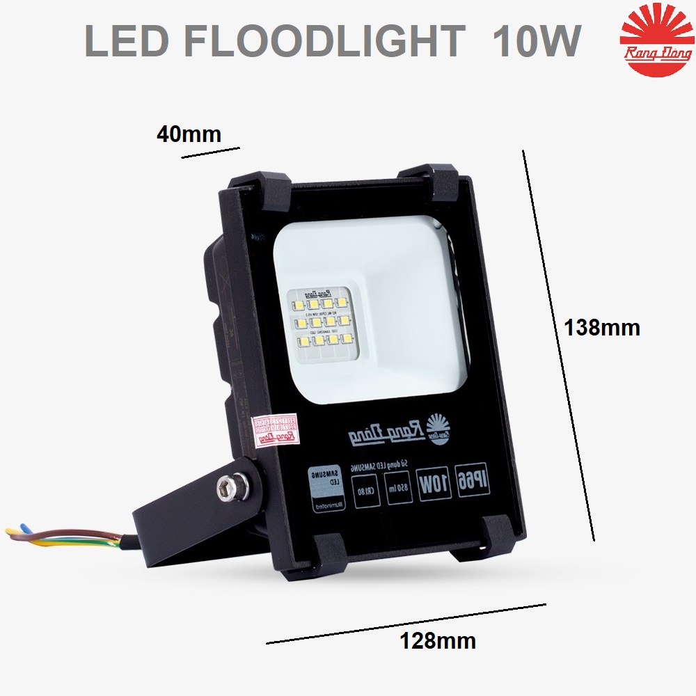 Đèn led chiếu pha 10W Rạng Đông