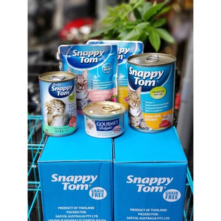 Pate Snappy Tom Lon 400g - Thức Ăn Pate Cho Mèo