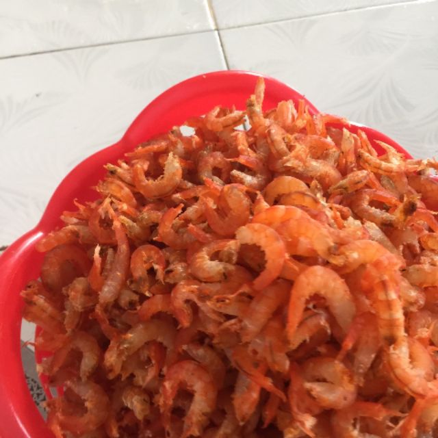 Tôm đất khô.