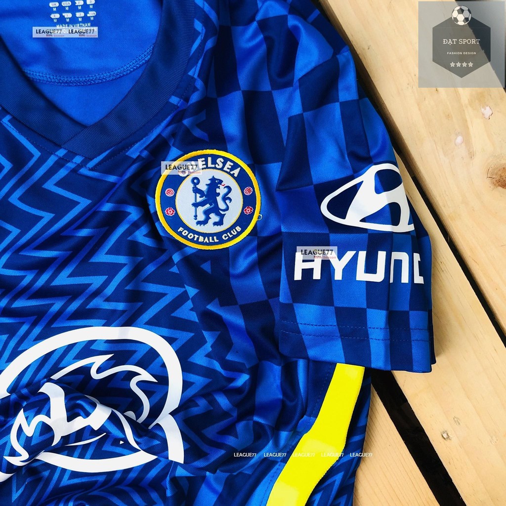 Bộ Áo Đấu ⚡RẺ VÔ ĐỊCH ⚡ Set CLB CHELSEA XANH SÂN NHÀ 2021/22  . Hàng SPF THAILAN -  chuẩn thi đấu. CAM KẾT 100% Y HÌNH