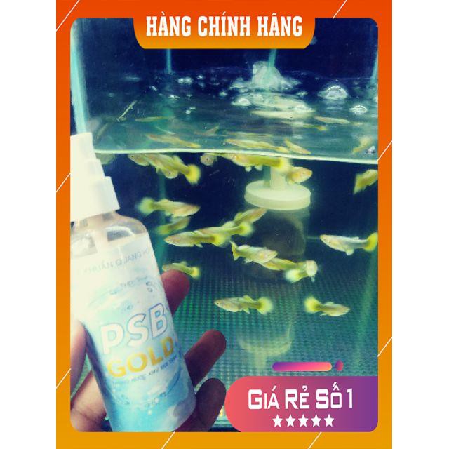 Psb gold✅𝑭𝑹𝑬𝑬𝑺𝑯𝑰𝑷✅Vi Khuẩn Quang Hợp làm trong nước hồ cá chai 100ml