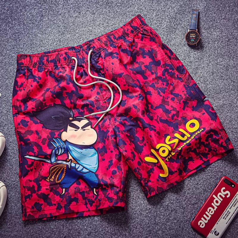 Quần Short Đi Biển Phong Cách Mới Trẻ Trung Cho Nam