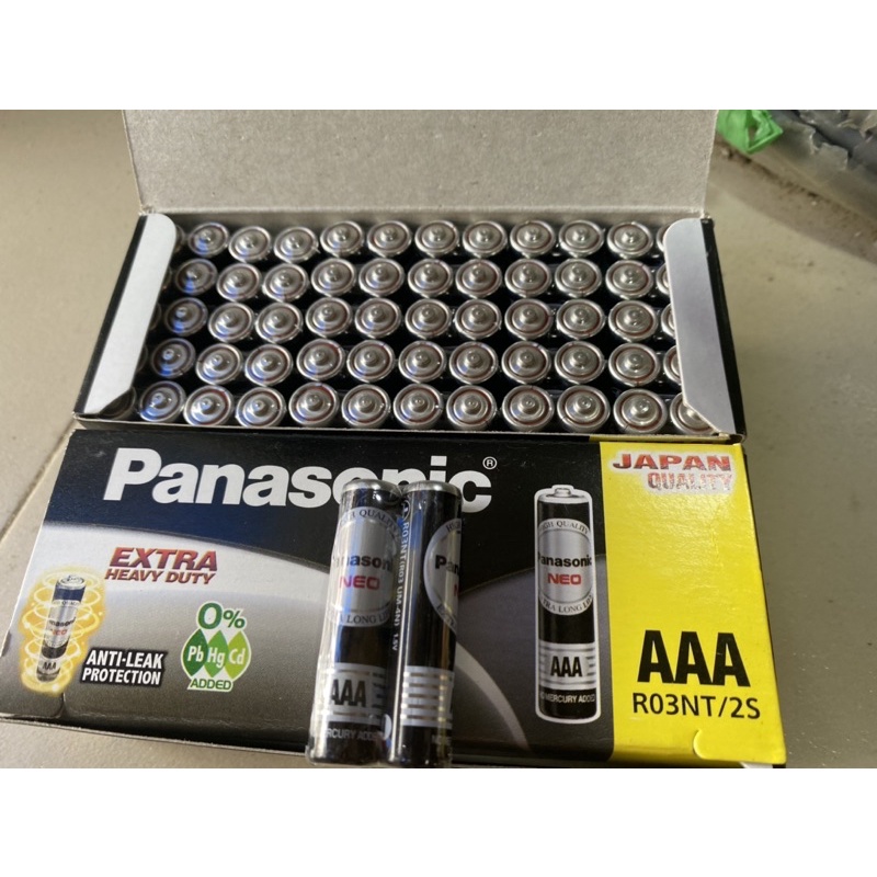 HỘP 60 viên PIN THAN 3a PANASONIC