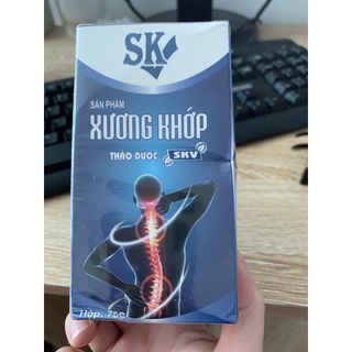 Xương khớp thảo dược SKV dạng viên- Giảm đau xương khớp, đau vai gáy, cột sống