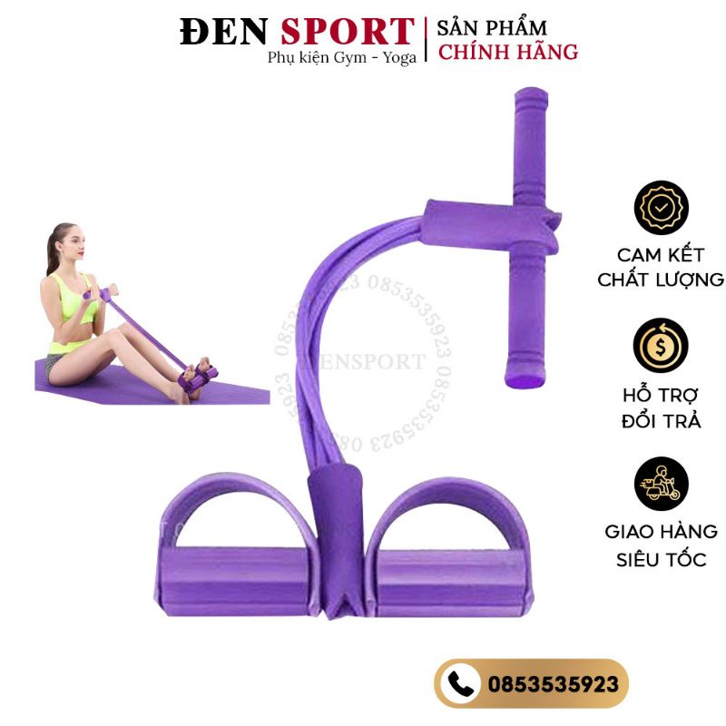 Dây Kháng Lực Tập Cơ Bụng ĐenSport