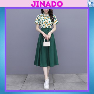 Set váy áo nữ xinh đẹp cá tính dẽ thương kiểu dáng Hàn Quốc SVA88