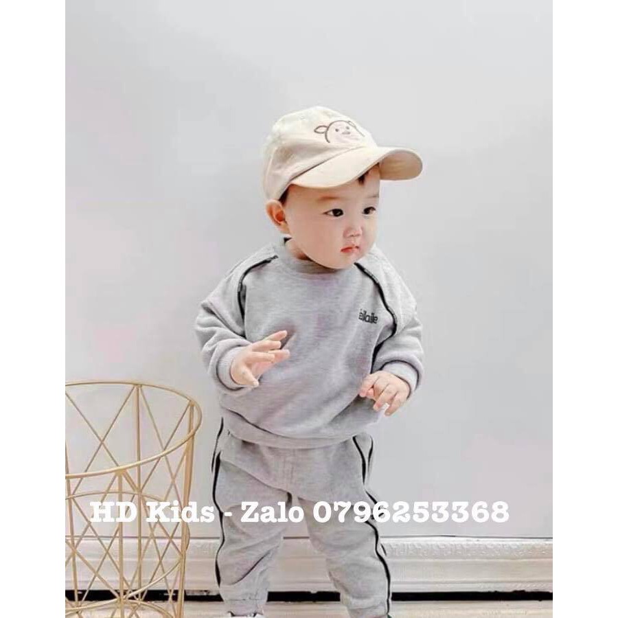 SET BỘ ĐỒ THỂ THAO BÉ TRAI, SET BỘ CHẤT NỈ DA CÁ ĐANH MỊN , SET BỘ THU ĐÔNG BÉ TRAI