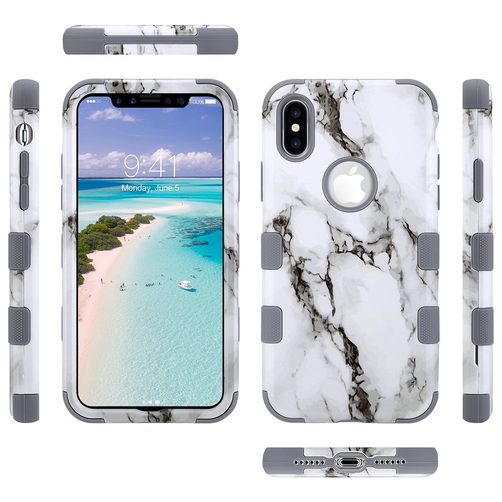 Case chống shock 3 lớp cho Iphone X, Iphone 10, hàng xách tay USA