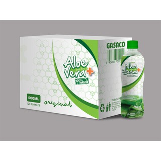 Nước Nha Đam PLUS 500ml - Thùng 24 chai